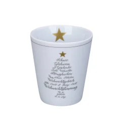 Krasilnikoff Weihnachtsdeko|Becher, Tassen & Cups-Happy Mug Christmas Words
