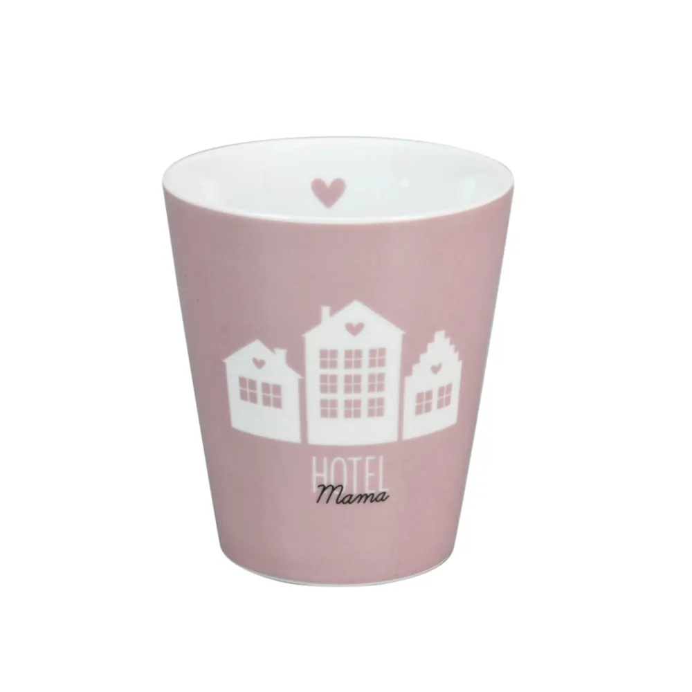 Krasilnikoff Becher, Tassen & Cups|Geschirr & Tischdeko Skandinavisch-Happy Mug Hotel Mama