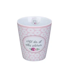 Krasilnikoff Becher, Tassen & Cups|Geschirr & Tischdeko Skandinavisch-Happy Mug Mit dir ist alles schöner