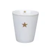 Krasilnikoff Becher, Tassen & Cups|Geschirr & Tischdeko Skandinavisch-Happy Mug Star aus Porzellan