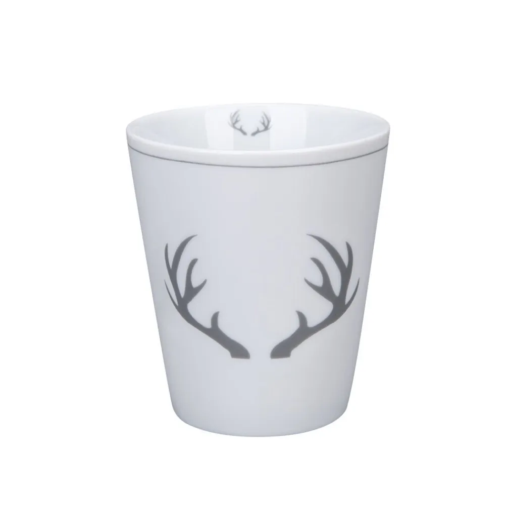 Krasilnikoff Weihnachtsdeko|Becher, Tassen & Cups-Happy Mug Winter Lodge