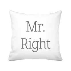 Krasilnikoff Kissen & Kissenbezüge-Kissenbezug Mr. Right
