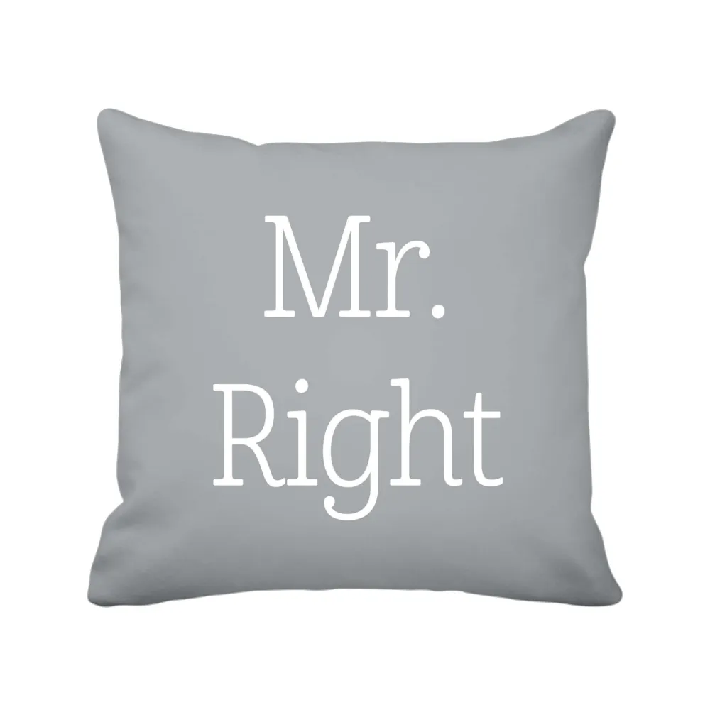Krasilnikoff Kissen & Kissenbezüge-Kissenbezug Mr. Right