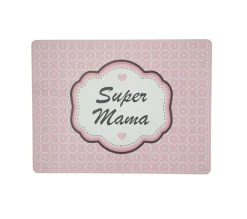 Krasilnikoff Tischsets|Geschirr & Tischdeko Skandinavisch-Platzset Super Mama
