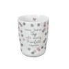 Krasilnikoff Becher, Tassen & Cups|Geschirr & Tischdeko Skandinavisch-Wave Mug, Lass jeden Tag ein wenig Konfetti regnen