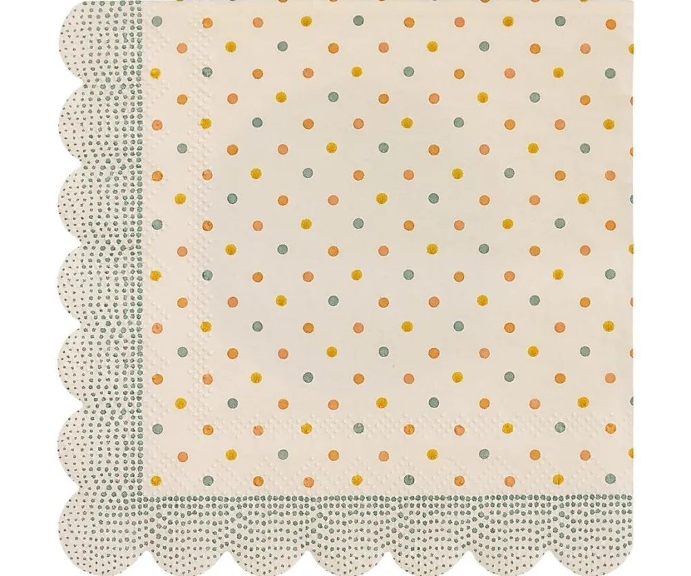 Maileg Servietten & Serviettenhalter|Geschirr & Tischdeko Skandinavisch-Serviette multi dots