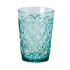 RICE Trinkgläser|Geschirr & Tischdeko Skandinavisch-Acryl Trinkglas Swirl