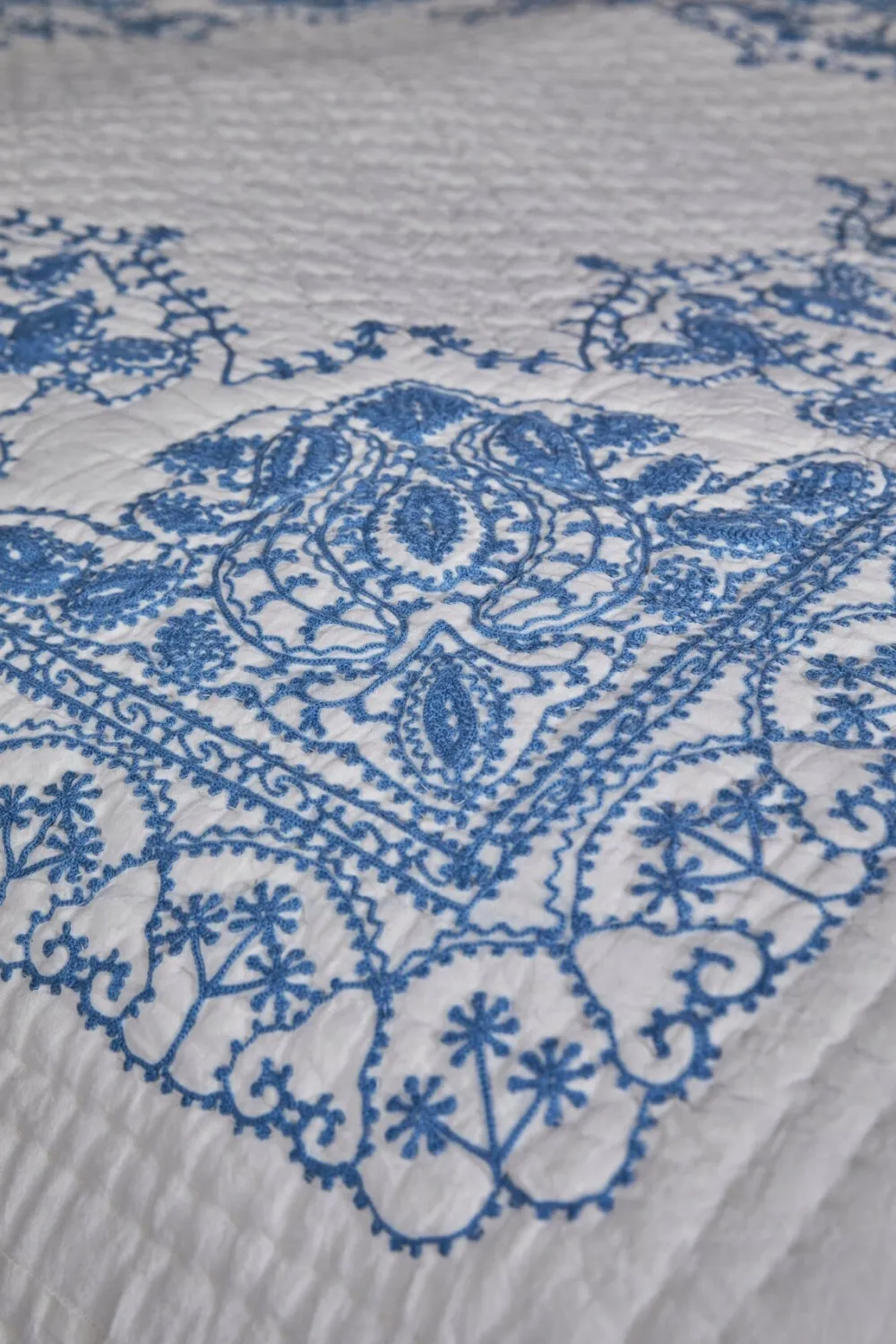 RICE Decken & Plaids-Bauwolle Tagesdecke Baumwolldecke