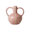 RICE Vasen-Handbemalte Keramik Vase Hellrosa