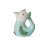 RICE Vasen-Handbemalter Keramik Vase Fisch