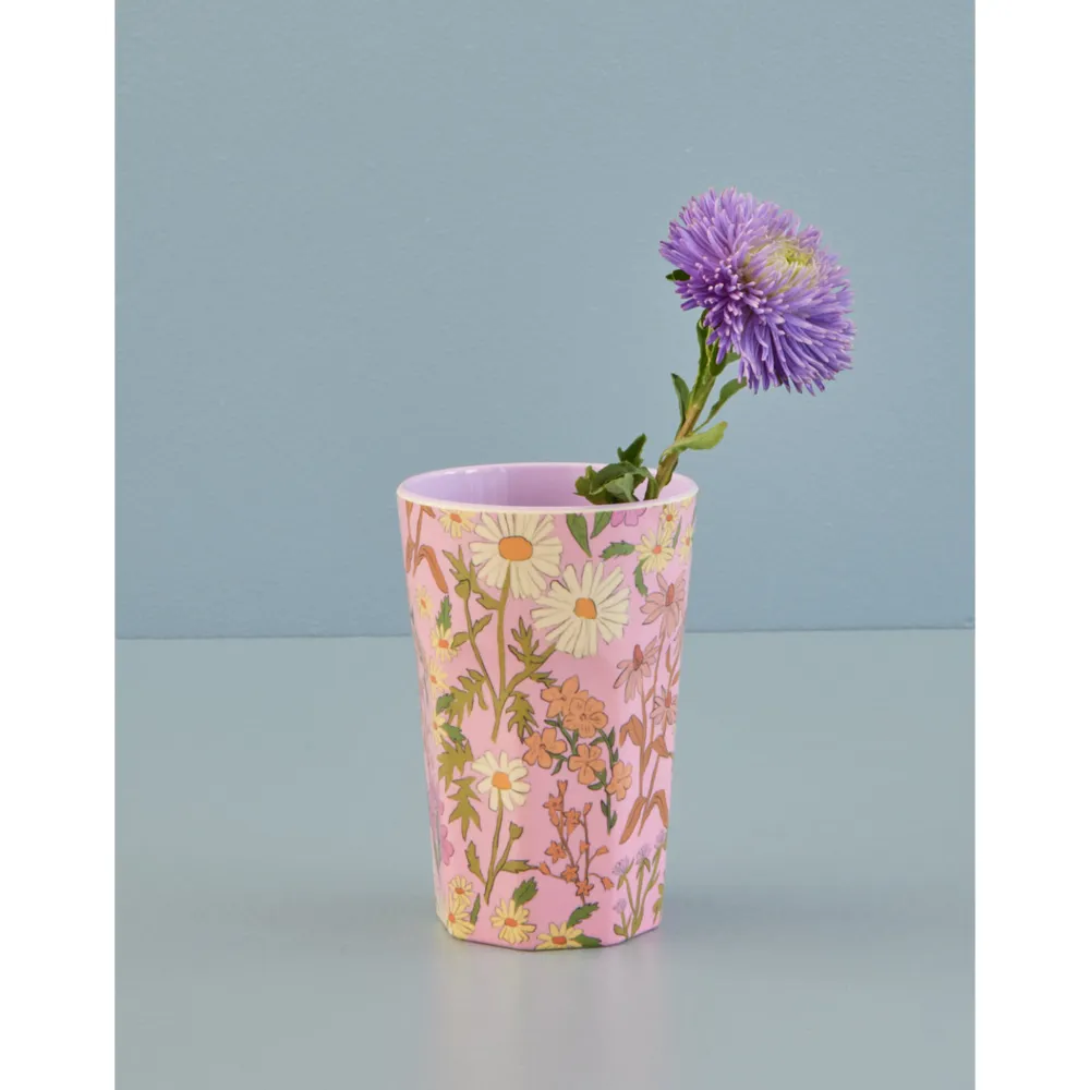RICE Becher, Tassen & Cups|Geschirr & Tischdeko Skandinavisch-Hoher Becher Daisy Dearest