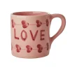 RICE Becher, Tassen & Cups|Geschirr & Tischdeko Skandinavisch-Keramik Becher LOVE