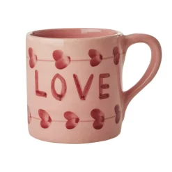 RICE Becher, Tassen & Cups|Geschirr & Tischdeko Skandinavisch-Keramik Becher LOVE