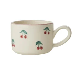 RICE Becher, Tassen & Cups|Geschirr & Tischdeko Skandinavisch-Keramik Cappuccino Tasse Kirschen
