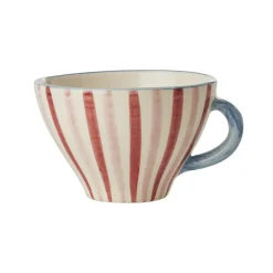 RICE Geschirr & Tischdeko Skandinavisch|Becher, Tassen & Cups-Keramik Teetasse Handbemalt Stripes