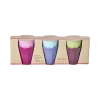 RICE Becher, Tassen & Cups|Geschirr & Tischdeko Skandinavisch-Kleine Melamin Becher Espressogröße, mehrfarbig, 6er Pack