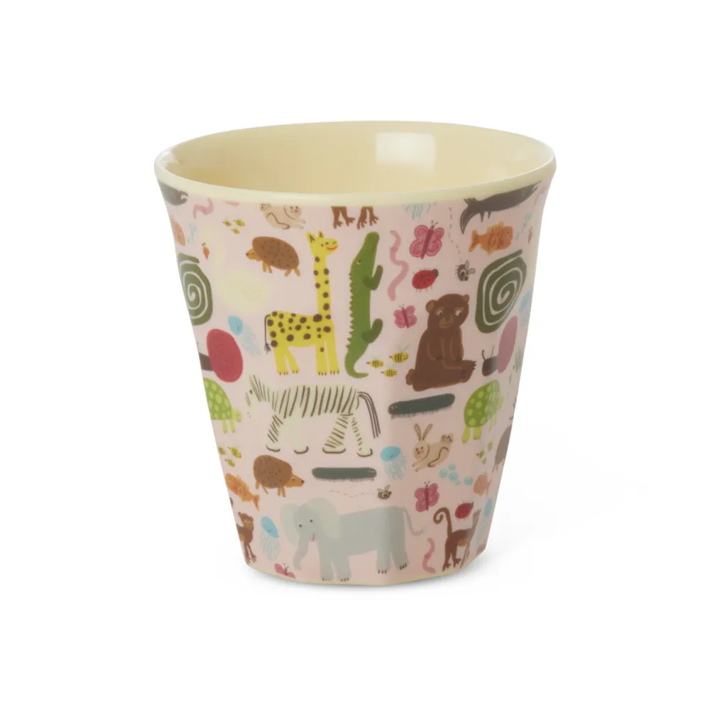 RICE Becher, Tassen & Cups|Geschirr & Tischdeko Skandinavisch-Kleiner Kinderbecher aus Melamin Wildlife