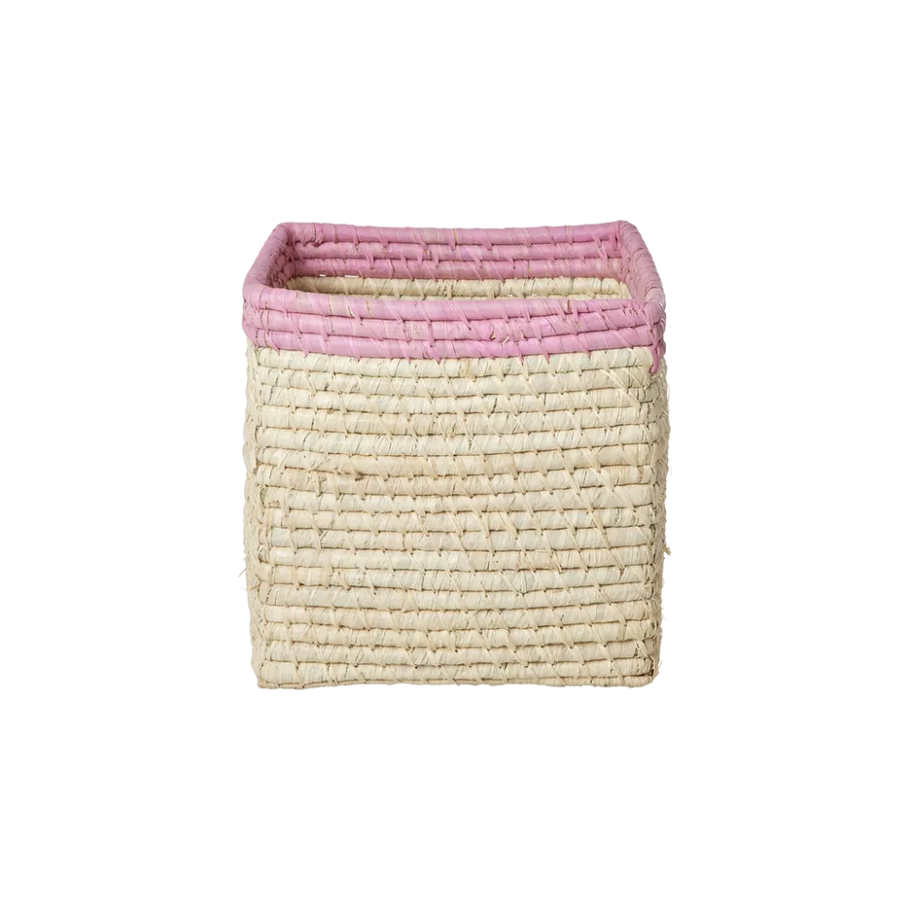 RICE Körbe-Kleiner Raffia Korb