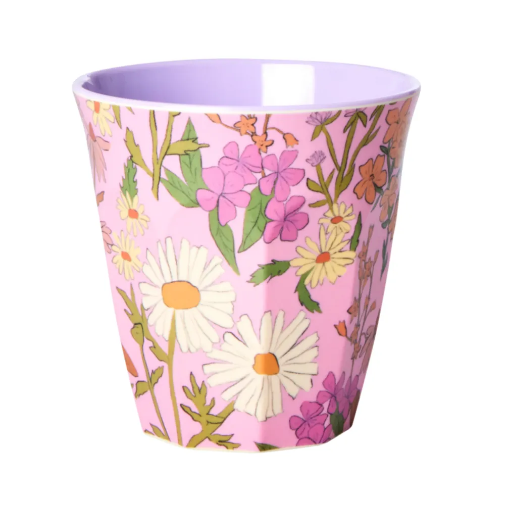 RICE Becher, Tassen & Cups|Geschirr & Tischdeko Skandinavisch-Medium Becher Daisy Dearest