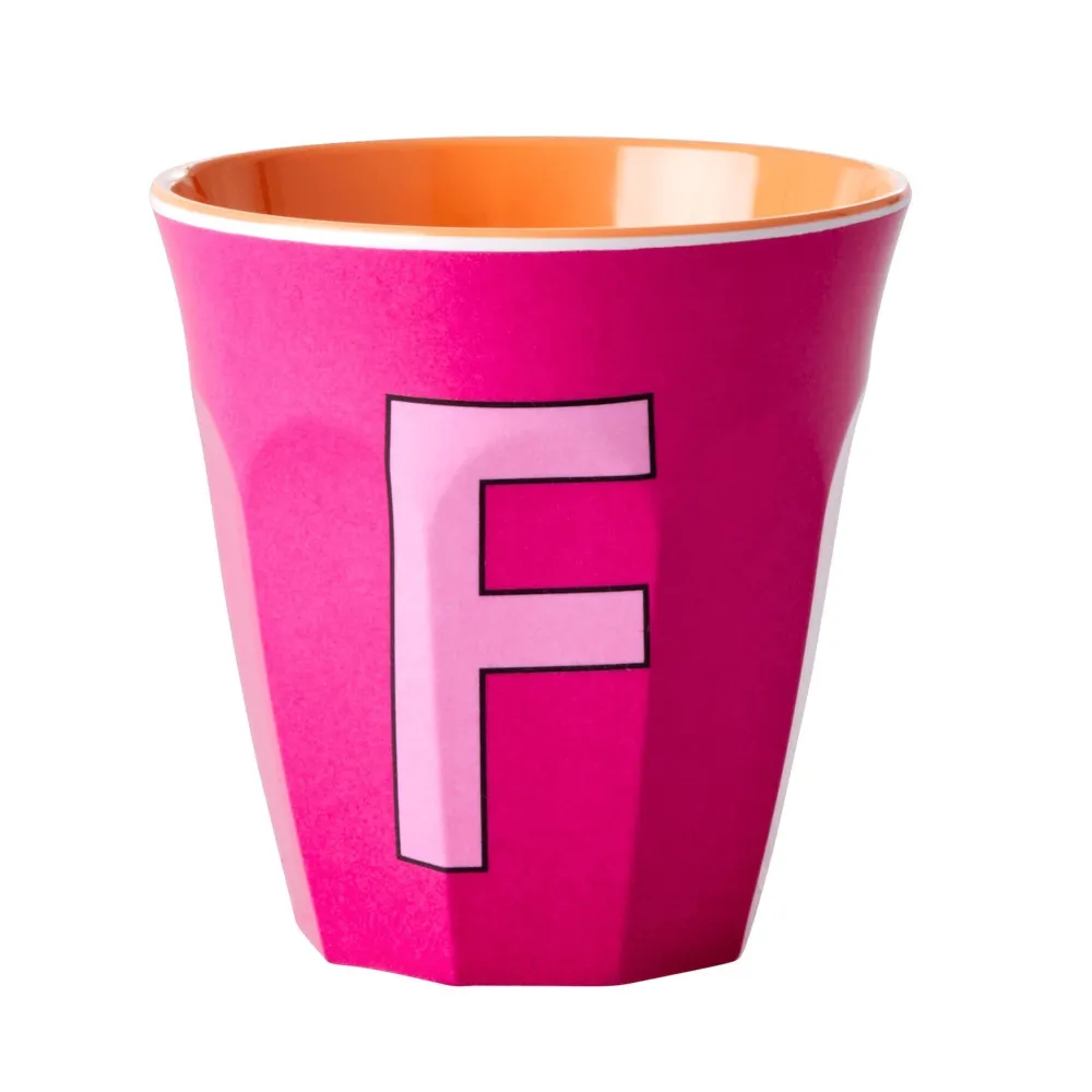 RICE Becher, Tassen & Cups|Geschirr & Tischdeko Skandinavisch-Melamin Becher Buchstaben