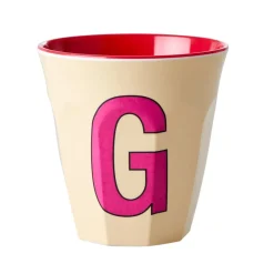 RICE Becher, Tassen & Cups|Geschirr & Tischdeko Skandinavisch-Melamin Becher Buchstaben