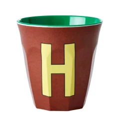 RICE Becher, Tassen & Cups|Geschirr & Tischdeko Skandinavisch-Melamin Becher Buchstaben