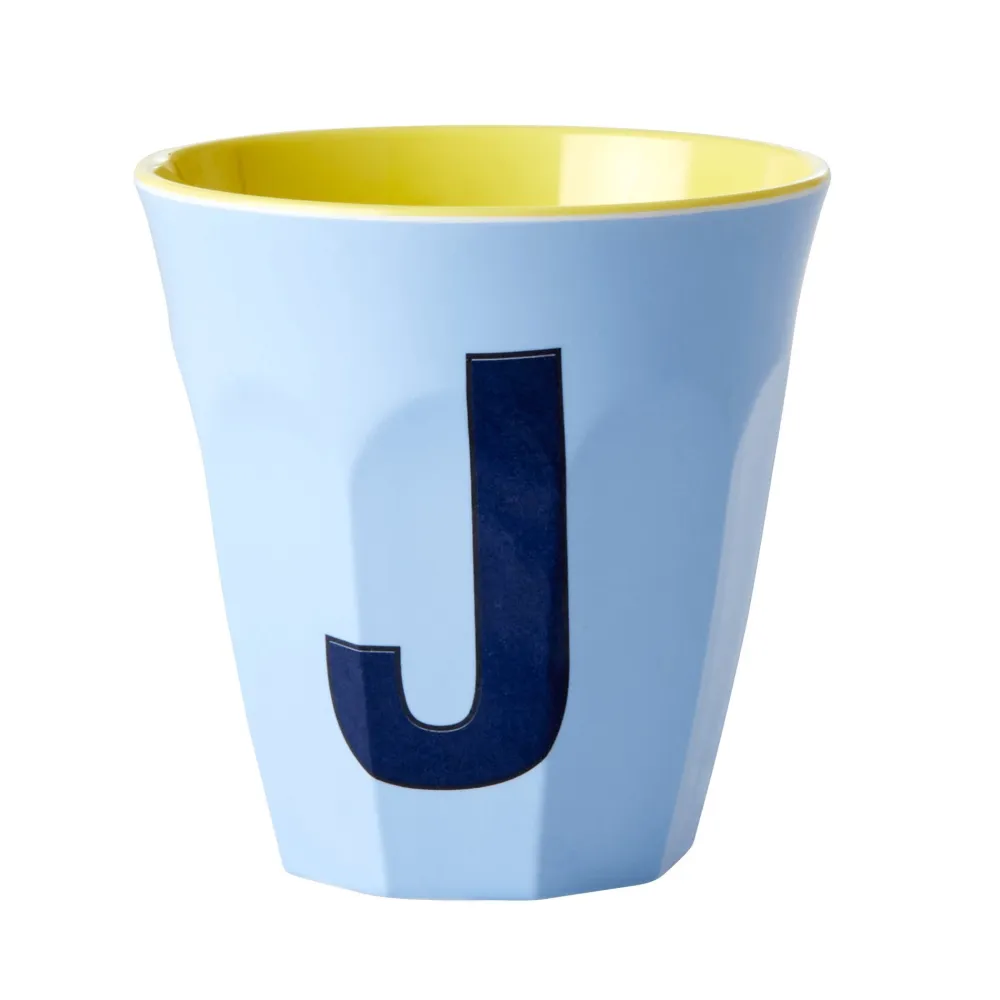 RICE Becher, Tassen & Cups|Geschirr & Tischdeko Skandinavisch-Melamin Becher Buchstaben