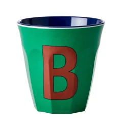 RICE Becher, Tassen & Cups|Geschirr & Tischdeko Skandinavisch-Melamin Becher Buchstaben