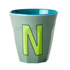 RICE Becher, Tassen & Cups|Geschirr & Tischdeko Skandinavisch-Melamin Becher Buchstaben