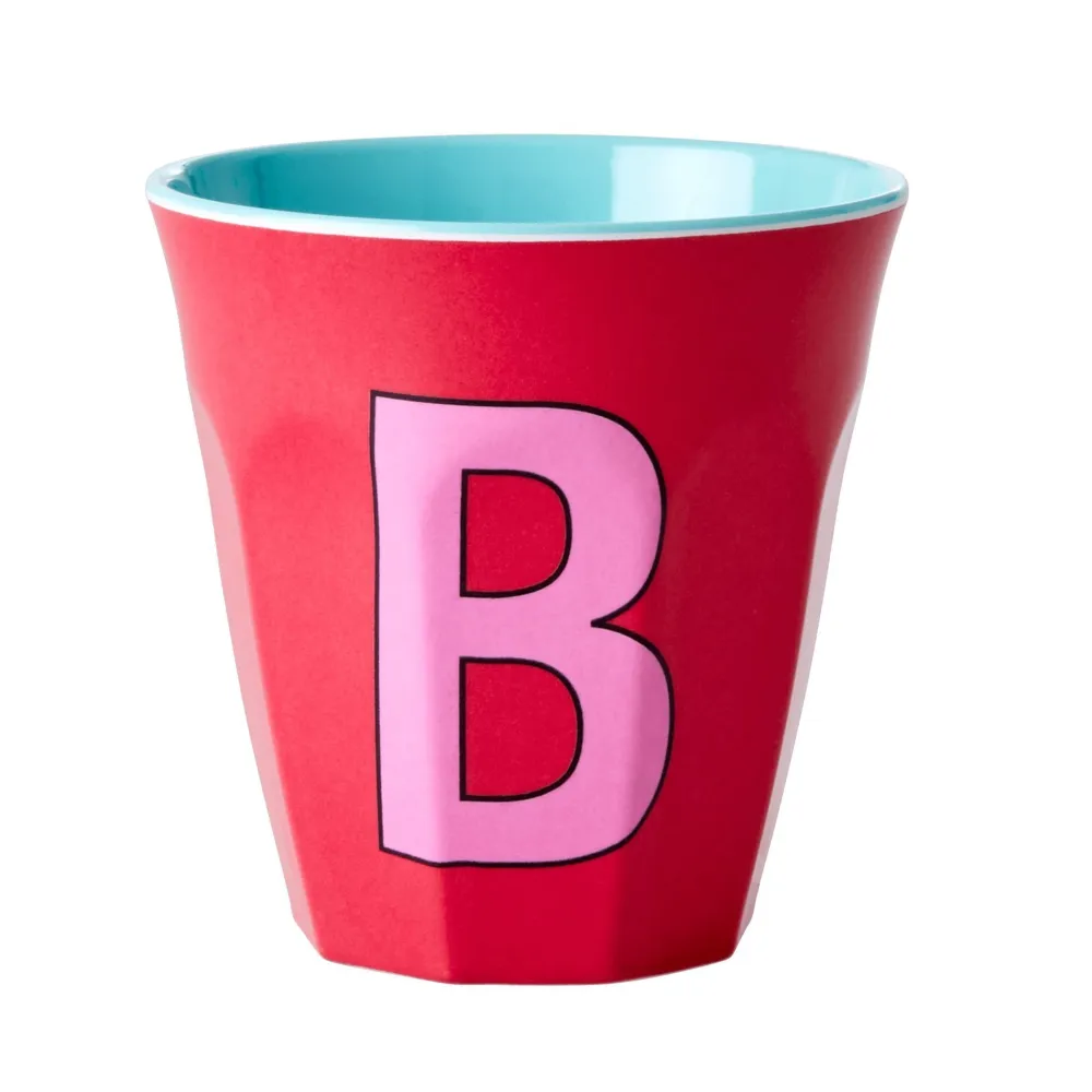 RICE Becher, Tassen & Cups|Geschirr & Tischdeko Skandinavisch-Melamin Becher Buchstaben