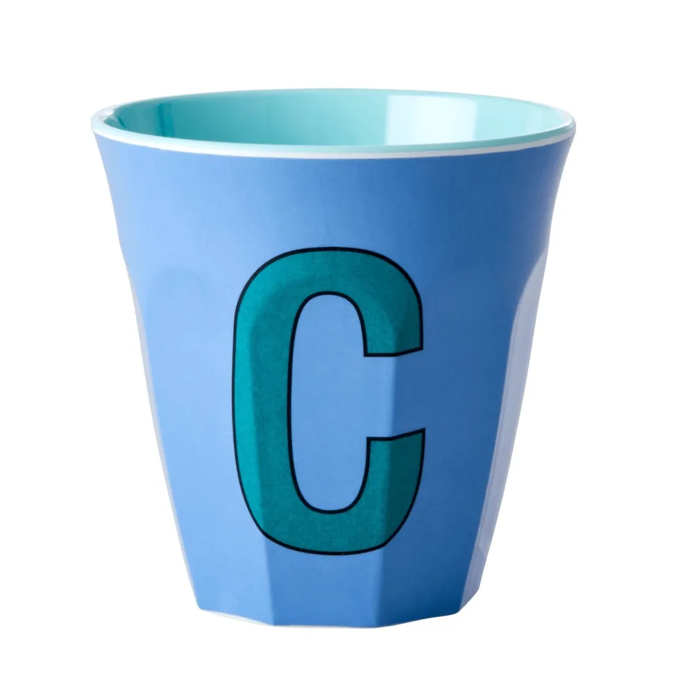 RICE Becher, Tassen & Cups|Geschirr & Tischdeko Skandinavisch-Melamin Becher Buchstaben