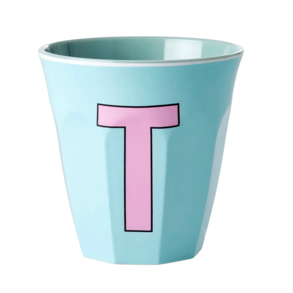 RICE Becher, Tassen & Cups|Geschirr & Tischdeko Skandinavisch-Melamin Becher Buchstaben
