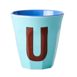 RICE Becher, Tassen & Cups|Geschirr & Tischdeko Skandinavisch-Melamin Becher Buchstaben