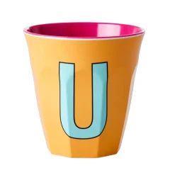 RICE Becher, Tassen & Cups|Geschirr & Tischdeko Skandinavisch-Melamin Becher Buchstaben