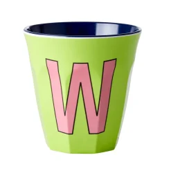 RICE Becher, Tassen & Cups|Geschirr & Tischdeko Skandinavisch-Melamin Becher Buchstaben