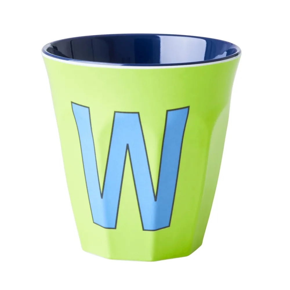 RICE Becher, Tassen & Cups|Geschirr & Tischdeko Skandinavisch-Melamin Becher Buchstaben