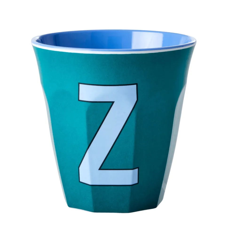 RICE Becher, Tassen & Cups|Geschirr & Tischdeko Skandinavisch-Melamin Becher Buchstaben