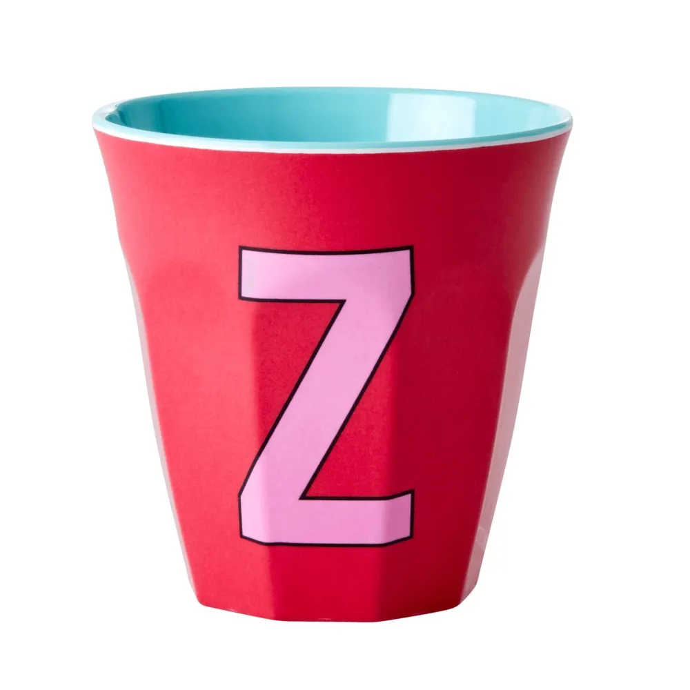 RICE Becher, Tassen & Cups|Geschirr & Tischdeko Skandinavisch-Melamin Becher Buchstaben