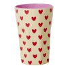 RICE Becher, Tassen & Cups|Geschirr & Tischdeko Skandinavisch-Melamin Becher Darling Hearts