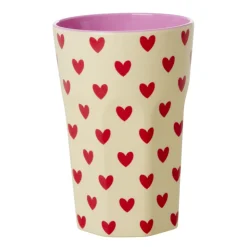 RICE Becher, Tassen & Cups|Geschirr & Tischdeko Skandinavisch-Melamin Becher Darling Hearts