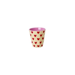 RICE Becher, Tassen & Cups|Geschirr & Tischdeko Skandinavisch-Melamin Becher Darling Hearts