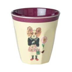 RICE Becher, Tassen & Cups|Geschirr & Tischdeko Skandinavisch-Melamin Becher Medium Nathalie Lété 6er Pack