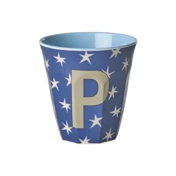 RICE Becher, Tassen & Cups|Geschirr & Tischdeko Skandinavisch-Melamin Buchstabenbecher Stars