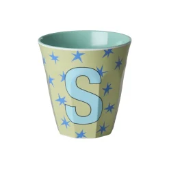 RICE Becher, Tassen & Cups|Geschirr & Tischdeko Skandinavisch-Melamin Buchstabenbecher Stars