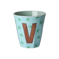 RICE Becher, Tassen & Cups|Geschirr & Tischdeko Skandinavisch-Melamin Buchstabenbecher Stars