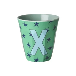RICE Becher, Tassen & Cups|Geschirr & Tischdeko Skandinavisch-Melamin Buchstabenbecher Stars