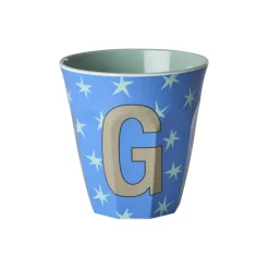 RICE Becher, Tassen & Cups|Geschirr & Tischdeko Skandinavisch-Melamin Buchstabenbecher Stars