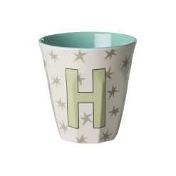 RICE Becher, Tassen & Cups|Geschirr & Tischdeko Skandinavisch-Melamin Buchstabenbecher Stars