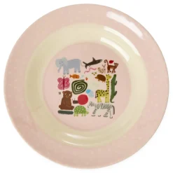 RICE Teller|Geschirr & Tischdeko Skandinavisch-Melamine Kinderschüssel Wildlife Print