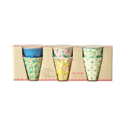 RICE Becher, Tassen & Cups|Geschirr & Tischdeko Skandinavisch-Melamin Espressobecher Show Your True Colors 6er-Set